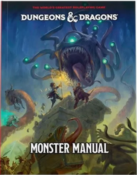 Dungeons & Dragons Book: Monster Manual 5.5E 2025